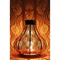 Bagok marokkói gyertya és mécsestartó