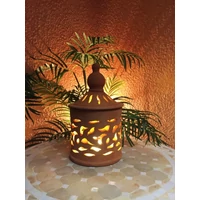 Eleanora mediterrán gyertya és mécsestartó