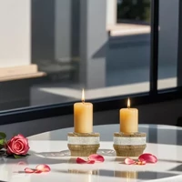 Hannan marokkói mécses és gyertyatartó szettben