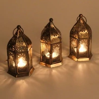 Nael marokkói fehér mécsestartó szett 3 db