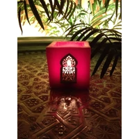 Paraffin mécsestartó  lámpa Marokkóból Defne