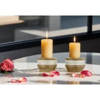 Hannan marokkói mécses és gyertyatartó szettben 2 db 