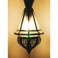 Moulay  marokkói mennyezeti lámpa fehér