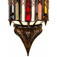Asham marokkói mennyezeti lámpa