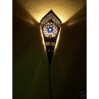 Fatma marokkói fali lámpa kék 