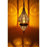 Fayna marokkói mennyezeti lámpa arany