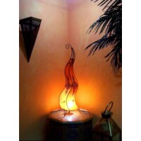 Mogador marokkói henna állólámpa narancs 90 cm