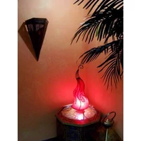 Mogador marokkói henna állólámpa piros 60 cm