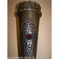 Palast marokkói falilámpa piros