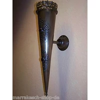 Palast marokkói falilámpa piros