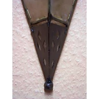 Rabat fali henna lámpa narancssárga