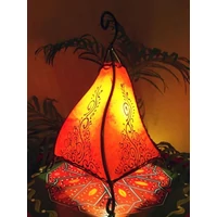 Rahaf marokkói henna asztali állólámpa narancs 35 cm