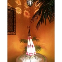 Riham marokkói henna állólámpa színes 80 cm