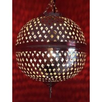 Safiye marokkói mennyezeti lámpa ezüst
