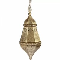 Salma marokkói mennyezeti lámpa arany