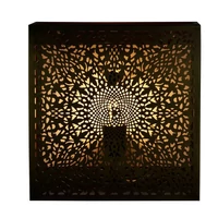 Yakin marokkói falilámpa arany színű