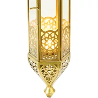 Muluk marokkói mécses és gyertyatartó