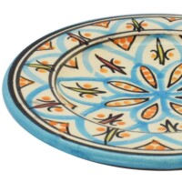 Amin marokkói kerámia tányér