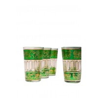 Lamia marokkói tea pohár zöld
