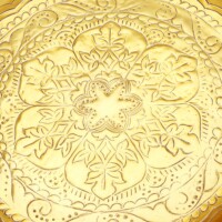 Afet arany marokkói tálca 31 cm