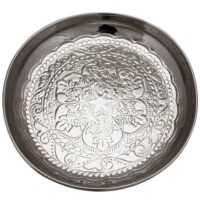 Afet ezüst marokkói tálca 31 cm