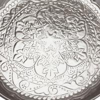 Afet ezüst marokkói tálca 31 cm