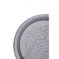 Amana ezüst marokkói tálca 40 cm