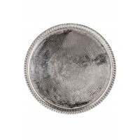 Mahra ezüst marokkói tálca 32 cm