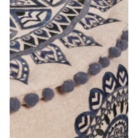 Aziza marokkói textil puff / ülőpárna