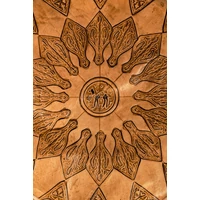 Balsam marokkói bőr puff, ülőpárna 55 cm