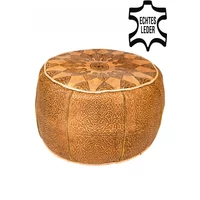 Balsam marokkói bőr puff, ülőpárna 55 cm