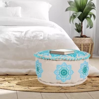 Bashar marokkói textil puff / ülőpárna