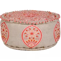 Hajra marokkói textil puff / ülőpárna