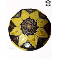 Merzougha marokkói bőr puff, ülőpárna 45 cm