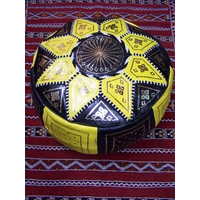 Merzougha marokkói bőr puff, ülőpárna 45 cm