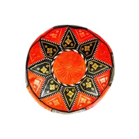 Merzougha marokkói bőr puff , ülőpárna 45cm