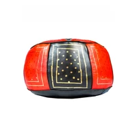 Merzougha marokkói bőr puff , ülőpárna 45cm