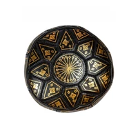 Merzougha marokkói bőr puff, ülőpárna 45 cm