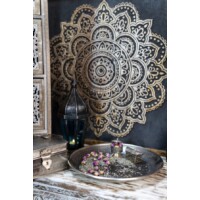 Banna ezüst marokkói tálca 30 cm 