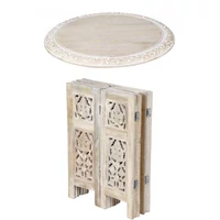 Ashkar fehér marokkói asztal 