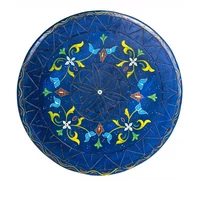 Meknes kék berber asztal