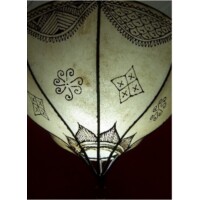 Anadil marokkói mennyezeti lámpa natúr