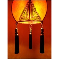 Anut marokkói mennyezeti lámpa narancs