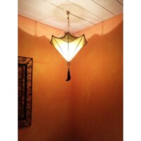 Berfu marokkói mennyezeti lámpa sárga