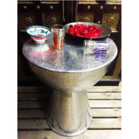 Carmita indiai alumínium teázó asztal