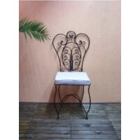 Cordoba marrakeshi szék vasból