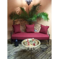 Gibraltar keleti teázó asztal arany színben 60cm