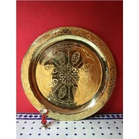 Gibraltar keleti teázó asztal arany színben 60cm