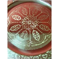 Gibraltar keleti teázó asztal arany színben 60cm