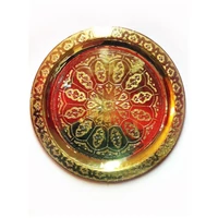 Iman antik keleti teázó asztal arany színben 60 cm